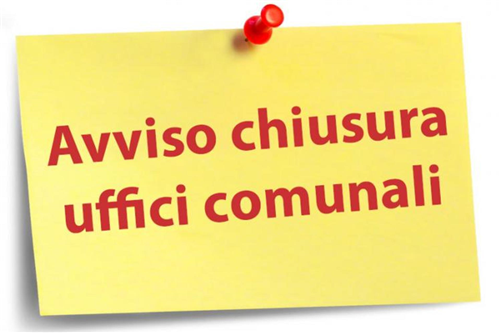 Rimodulazione Orari Servizi Pubblici Essenziali e chiusura uffici comunali periodo estivo 2026